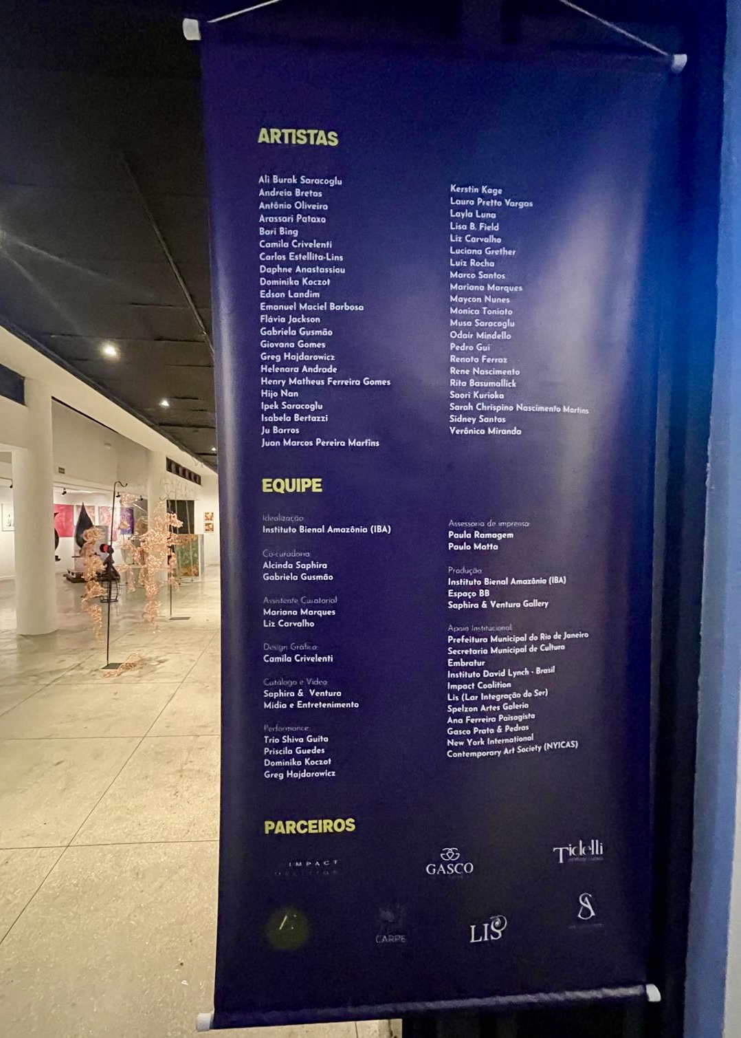 Parque das Ruinas Exhibition